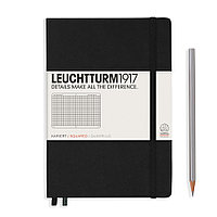 Блокнот "Leuchtturm1917. Classic", А5, 125 листов, клетка, черный