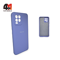 Чехол Realme 8/8 Pro Silicone Case, лавандового цвета