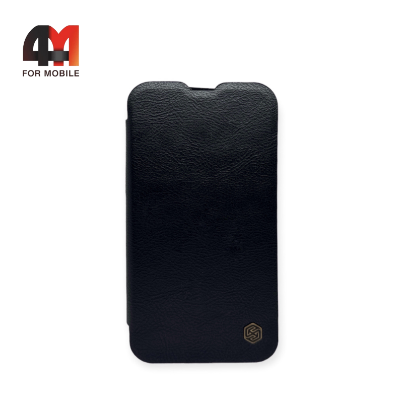 Чехол книга Iphone 13 Pro Qin Pro, черного цвета, Nillkin - фото 1 - id-p226618858