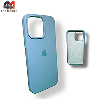 Чехол Iphone 13 Pro Silicone Case, 61 серо-зеленого цвета
