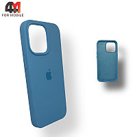 Чехол Iphone 13 Pro Silicone Case, 53 небесного цвета