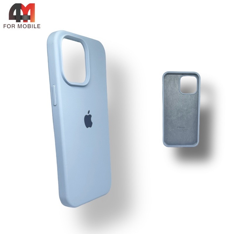 Чехол Iphone 13 Pro Silicone Case, 5 василькового цвета - фото 1 - id-p226618095