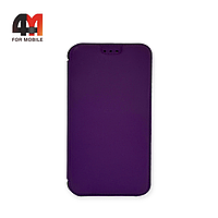 Чехол книга Iphone 13 Pro фиолетового цвета