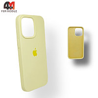 Чехол Iphone 13 Pro Silicone Case, 51 ванильного цвета