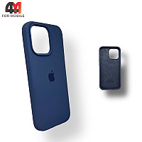 Чехол Iphone 13 Pro Max Silicone Case, 46 дымчато серого цвета