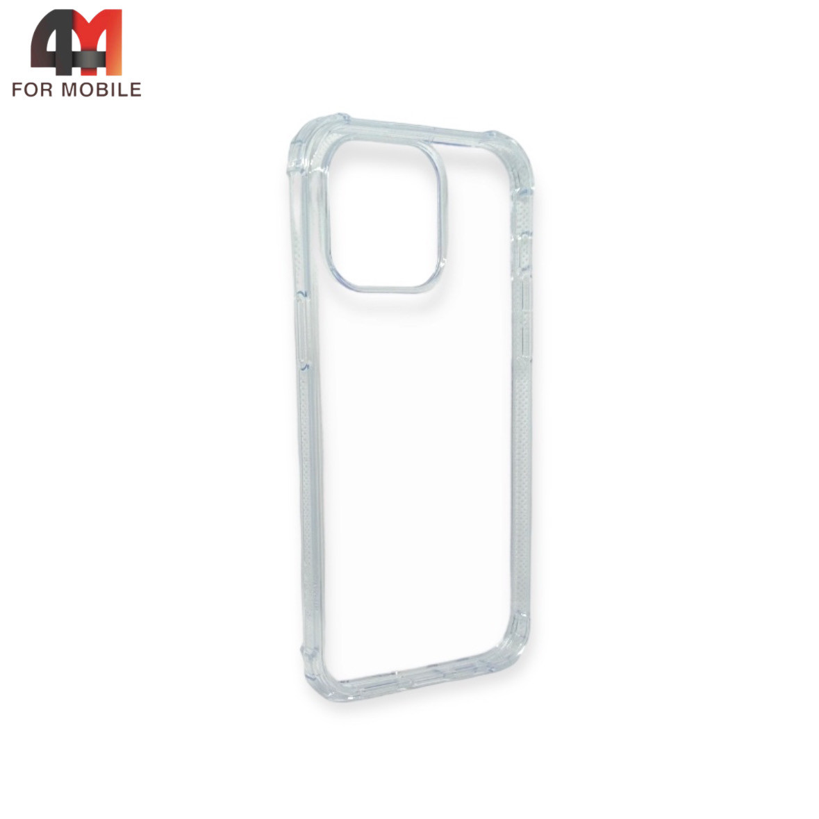 Чехол Iphone 13 Pro Max пластиковый с усиленными углами, прозрачный, ipaky - фото 1 - id-p226617811