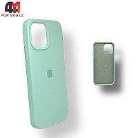 Чехол Iphone 13 Pro Max Silicone Case, 17 мятного цвета