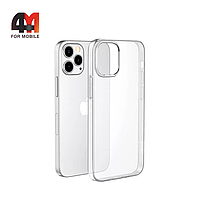 Чехол Iphone 13 Pro Max силиконовый, плотный, прозрачный