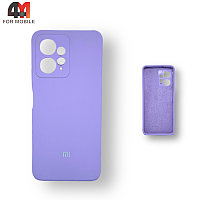 Чехол Xiaomi Redmi Note 12 4G силиконовый, Silicone Case, лавандового цвета