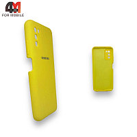 Чехол Samsung A03s Silicone Case, желтого цвета
