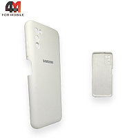Чехол Samsung A03s Silicone Case, белого цвета