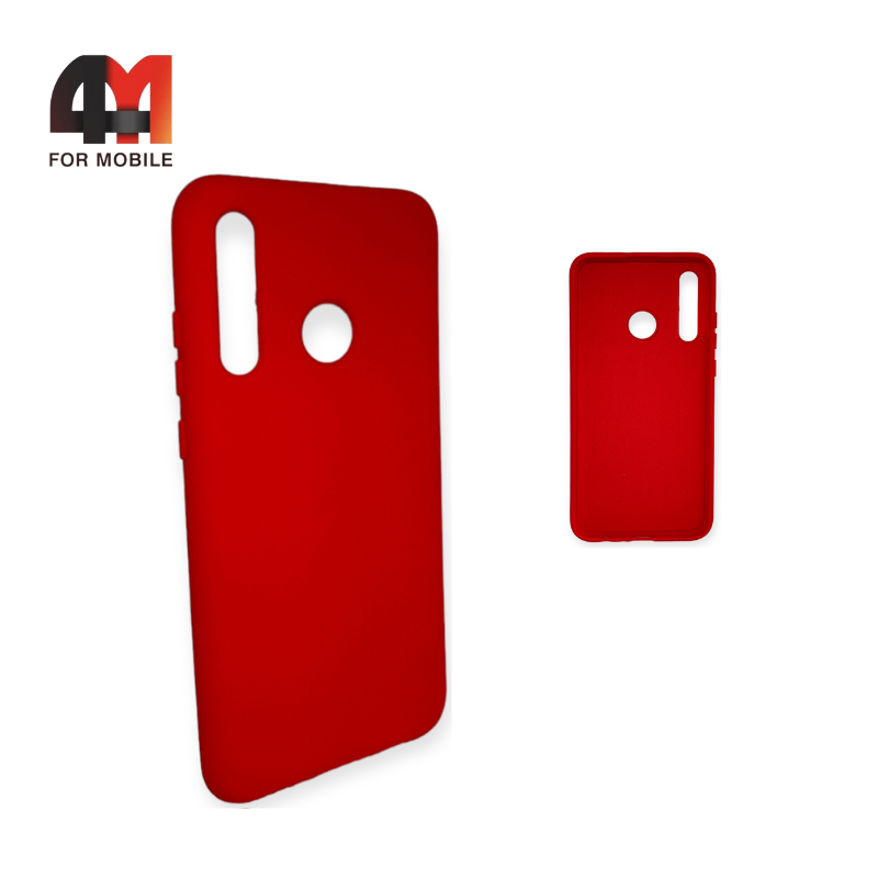 Чехол Huawei Honor 20 Lite/Honor 20I/Honor 10I Silicone Case, красного цвета - фото 1 - id-p226617496