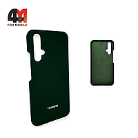 Чехол Huawei Honor 20/Nova 5T Silicone Case, темно-зеленого цвета