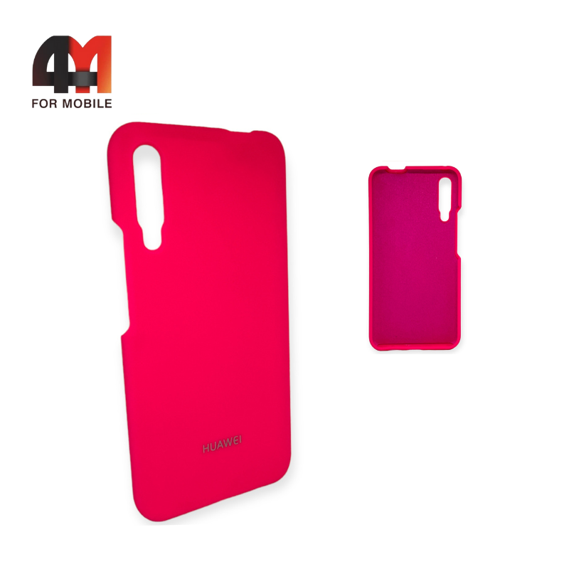 Чехол Huawei Honor 9X Pro/Y9s Silicone Case, ярко-розового цвета - фото 1 - id-p226618596