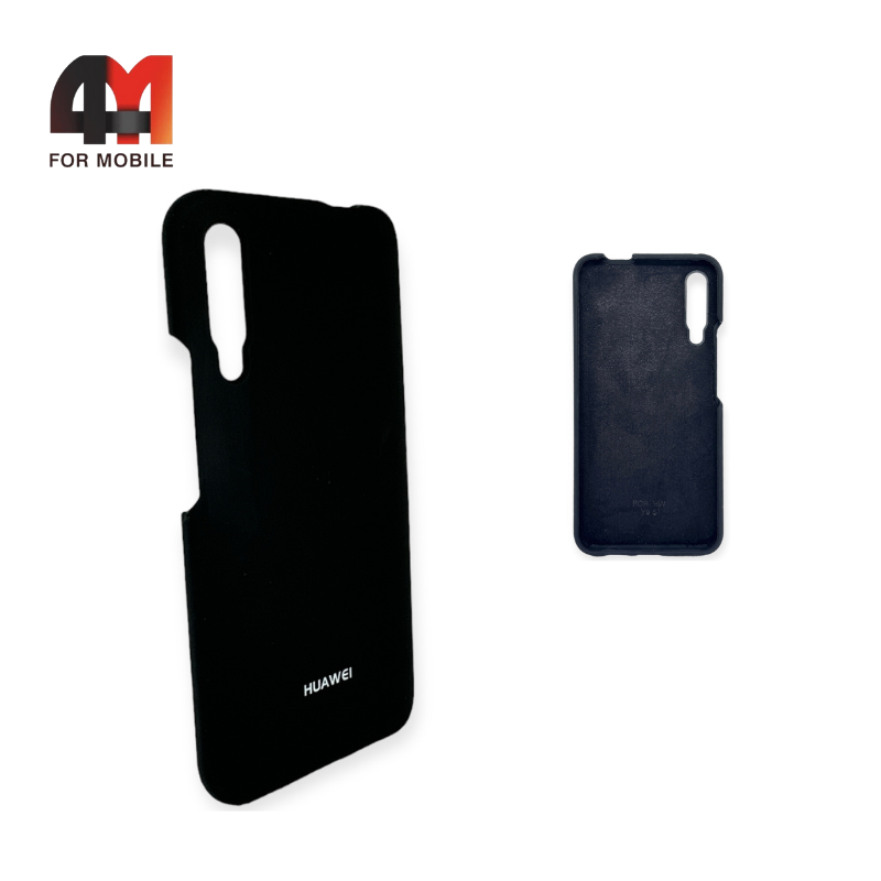 Чехол Huawei Honor 9X Pro/Y9s Silicone Case, черного цвета - фото 1 - id-p226620210