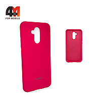Чехол Huawei Mate 20 Lite Silicone Case, ярко-розового цвета