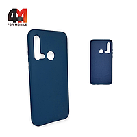 Чехол Huawei P20 Lite 2019 Silicone Case, синего цвета