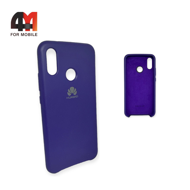 Чехол Huawei P20 Lite/Nova 3E Silicone Case, фиолетового цвета - фото 1 - id-p226617966