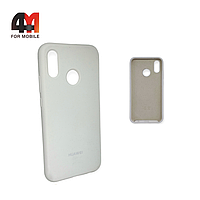 Чехол Huawei P20 Lite/Nova 3E Silicone Case, белого цвета