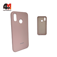 Чехол Huawei P20 Lite/Nova 3E Silicone Case, пудрового цвета
