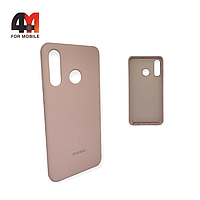 Чехол Huawei P30 Lite/Nova 4E/Honor 20S Silicone Case, пудрового цвета