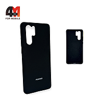 Чехол Huawei P30 Pro Silicone Case, черного цвета