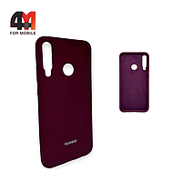 Чехол Huawei P40 Lite E/Y7P/Honor 9C Silicone Case, цвет марсала