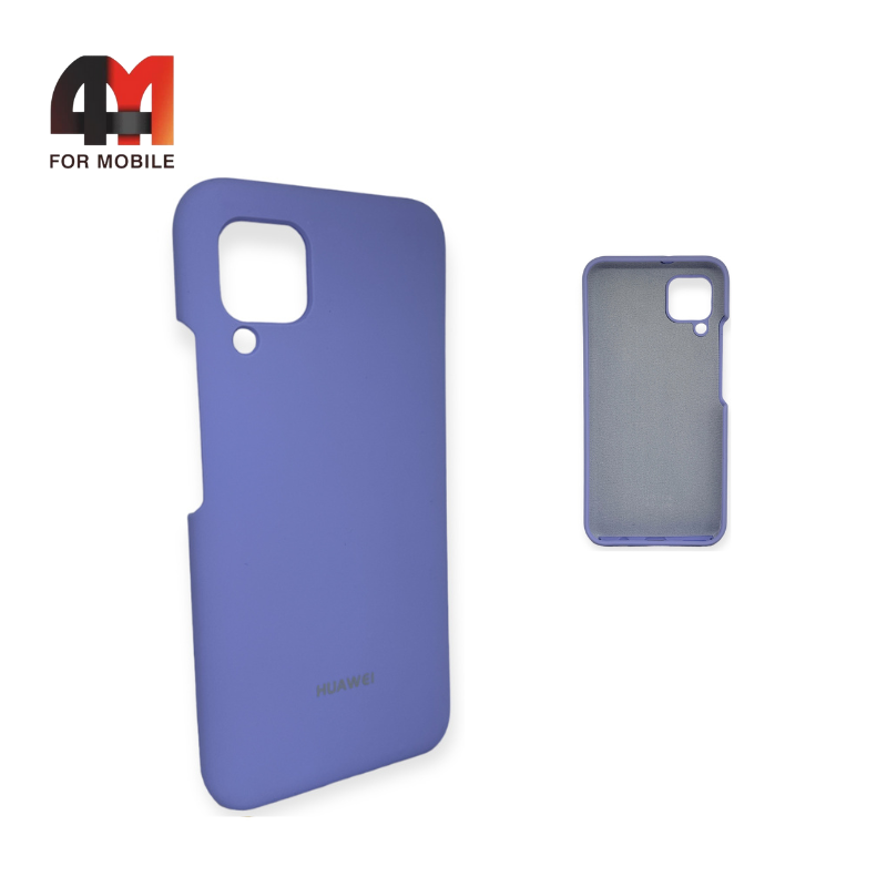 Чехол Huawei P40 Lite/Nova 6Se/Nova 7i Silicone Case, лавандового цвета - фото 1 - id-p226622135