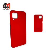 Чехол Huawei P40 Lite/Nova 6Se/Nova 7i Silicone Case, красного цвета