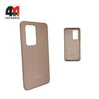 Чехол Huawei P40 Pro Silicone Case, пудрового цвета