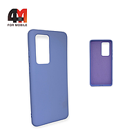 Чехол Huawei P40 Pro Silicone Case, лавандового цвета