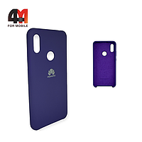 Чехол Huawei Y6 2019/Honor 8A/Y6s Silicone Case, фиолетового цвета