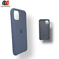 Чехол Iphone 11 Silicone Case, 46 дымчато серого цвета