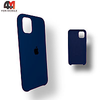 Чехол Iphone 11 Silicone Case, 63 черничного цвета