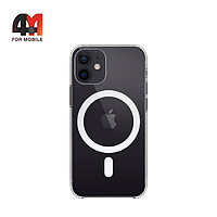 Чехол Iphone 11 силиконовый, плотный + MagSafe , прозрачный, J-Case