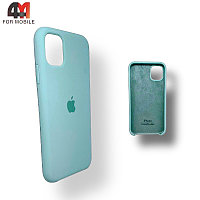 Чехол Iphone 11 Silicone Case, 21 лазурного цвета