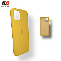 Чехол Iphone 11 Silicone Case, 4 янтарного цвета