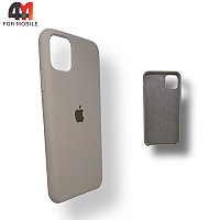 Чехол Iphone 11 Silicone Case, 10 бежевого цвета
