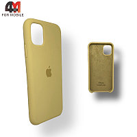 Чехол Iphone 11 Silicone Case, 28 горчичного цвета