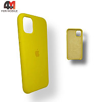 Чехол Iphone 11 Silicone Case, 55 ярко-желтого цвета