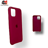 Чехол Iphone 11 Silicone Case, 52 бордового цвета
