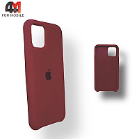 Чехол Iphone 11 Silicone Case, 67 цвет марон