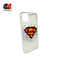 Чехол Iphone 11 силиконовый с рисунком, Superman