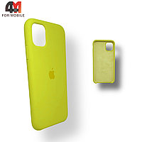 Чехол Iphone 11 Silicone Case, 37 лимонного цвета