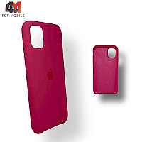 Чехол Iphone 11 Silicone Case, 36 рубинового цвета