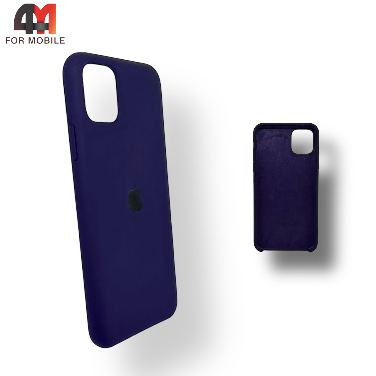 Чехол Iphone 11 Silicone Case, 75 пурпурного цвета - фото 1 - id-p226618097