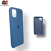 Чехол Iphone 11 Silicone Case, 24 джинсового цвета