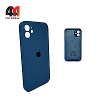Чехол Iphone 11 Silicone Case Squared, 20 темно-синего цвета