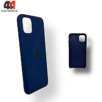 Чехол Iphone 11 Pro Max Silicone Case, 20 темно-синего цвета