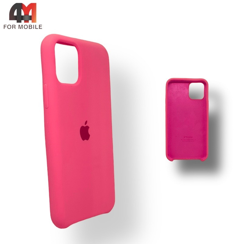 Чехол Iphone 11 Pro Max Silicone Case, 29 кораллового цвета - фото 1 - id-p226618532